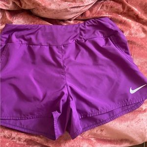 Perfect Purple Nike Dri Fit Shorts